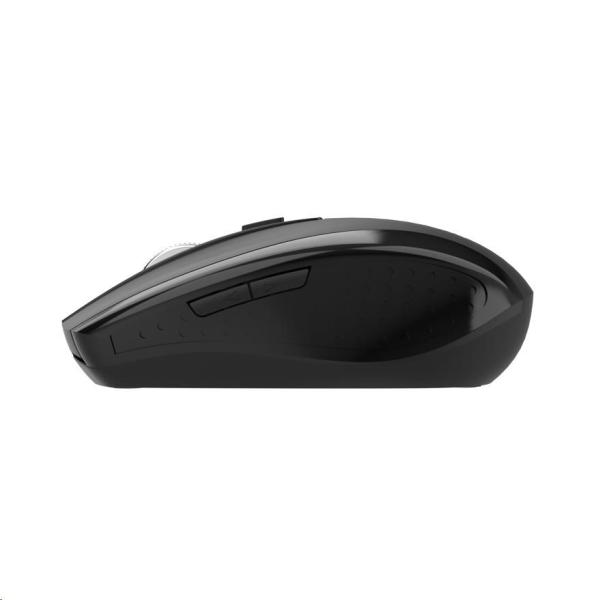 ACER Myš, Wireless mouse MX202 Black - RF 2.4 GHz dongle, DPI 1000/1200/1600, 6 tlačítek3