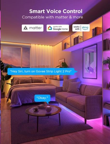Govee Strip Light 2 Pro prodlužovací pásek 1m2