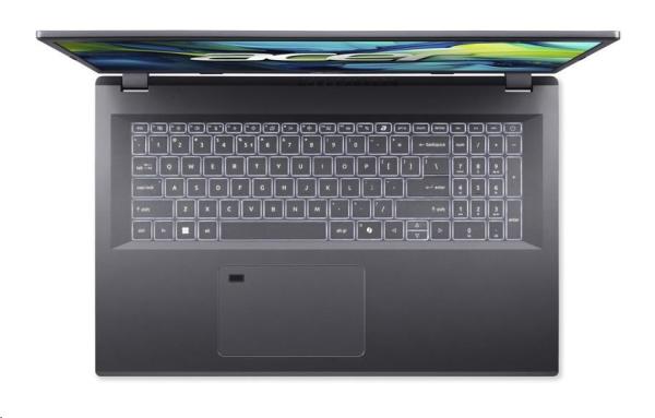 ACER NTB Aspire 17 (A17-51M-54L5), i5-120U, 17, 3"FHD, 16GB, 1TB SSD, Intel Iris, W11H, Gray4