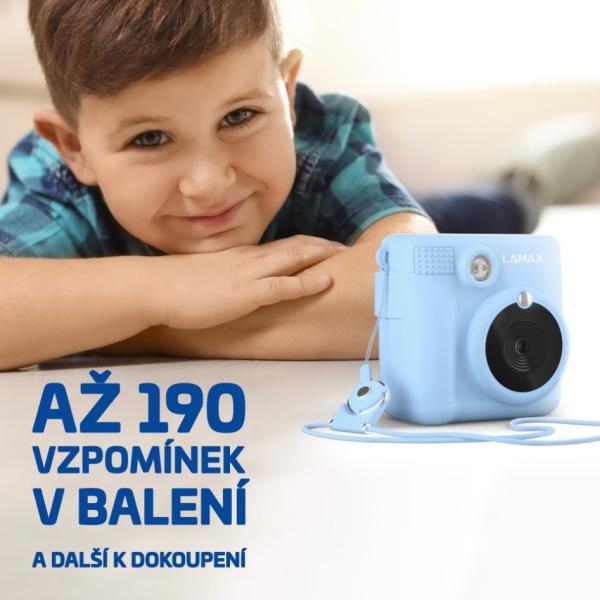LAMAX InstaKid1 Blue - BAZAR - poskozen obal0