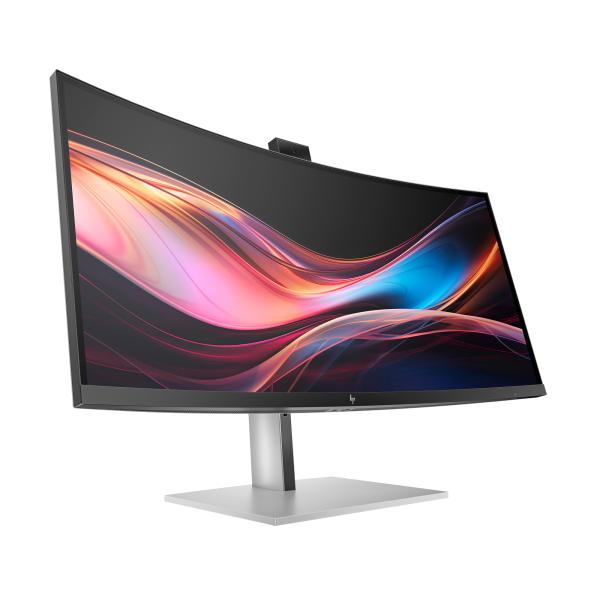 HP LCD 734pm 34 Curved 3440x1440, IPS, 2000:1, 400nits, 5ms, HDMI 2.0, DP1.4, USB3-C, 5xUSB-A, 4x3W spkr, Cam, RJ-45, TB4-100W, 5/ 5/ 52