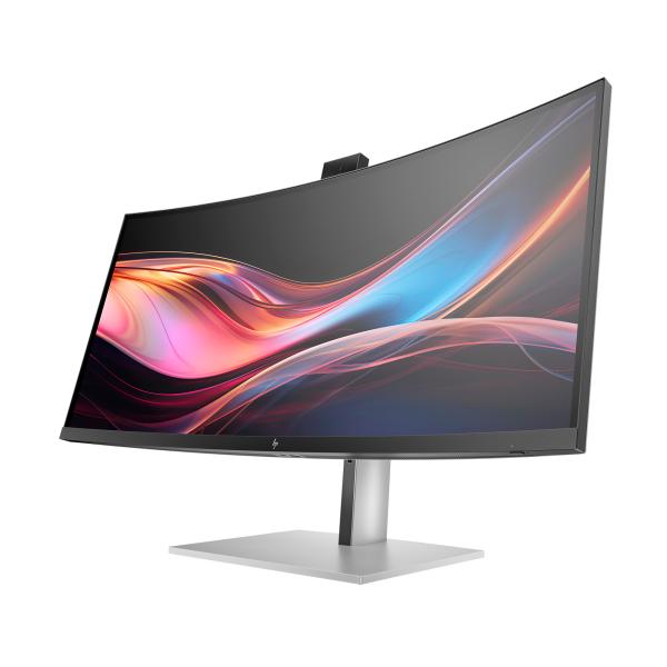 HP LCD 734pm 34 Curved 3440x1440, IPS, 2000:1, 400nits, 5ms, HDMI 2.0, DP1.4, USB3-C, 5xUSB-A, 4x3W spkr, Cam, RJ-45, TB4-100W, 5/ 5/ 53