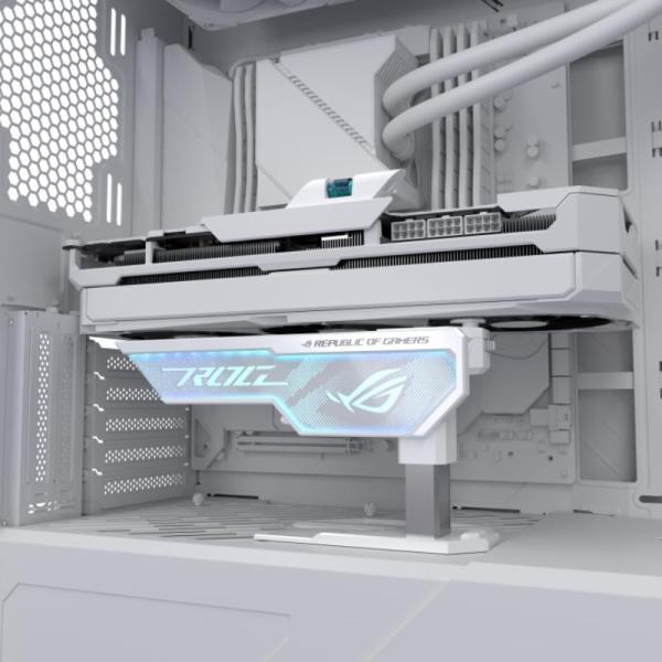 ASUS držák VGA ROG Herculx Graphics Card Holder (XH01),  Bílá9