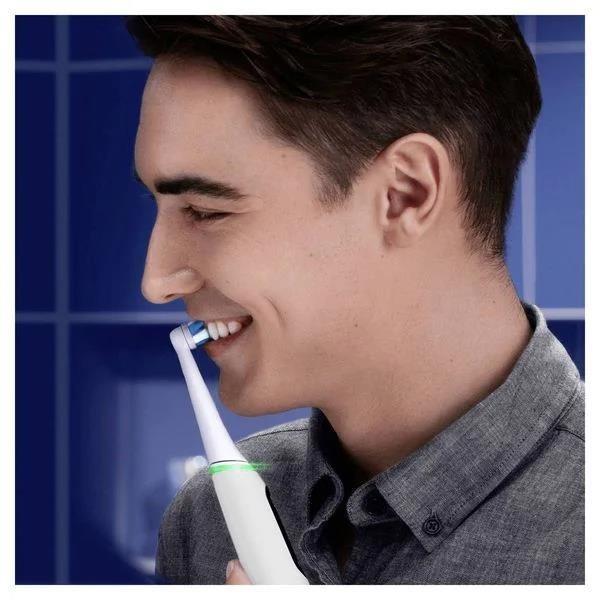 Oral-B iO Series 6s elektrický zubní kartáček, časovač, tlakový senzor, 5 programů, aplikace Oral-B, bílá4