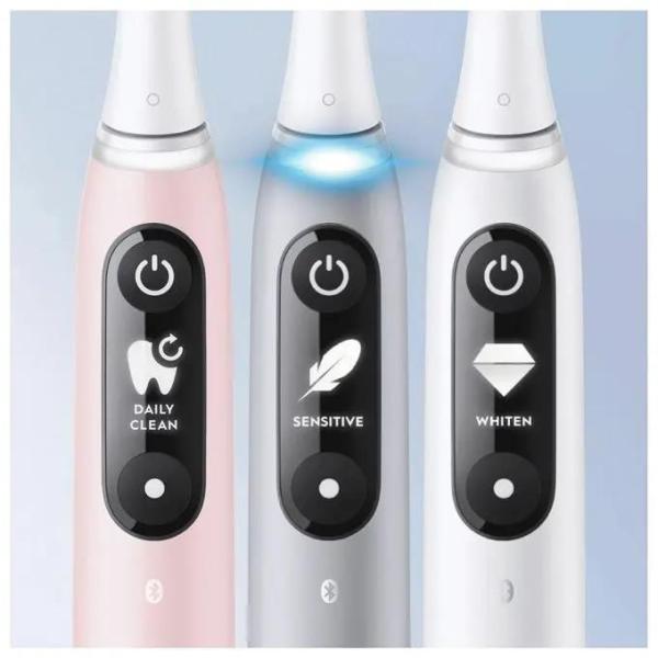 Oral-B iO Series 6s elektrický zubní kartáček,  časovač,  tlakový senzor,  5 programů,  aplikace Oral-B,  šedá1