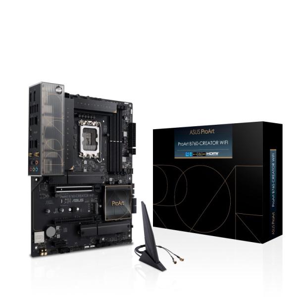 ASUS MB Sc LGA1700 PROART B760-CREATOR WIFI,  Intel B760,  4xDDR5,  1xDP,  1xHDMI,  ATX