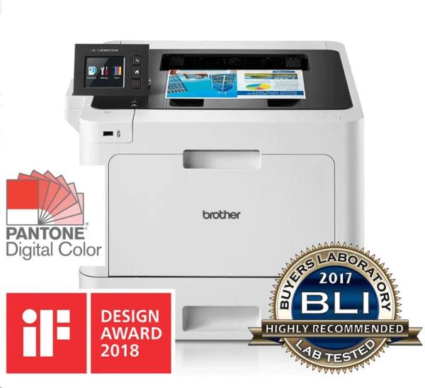 BAZAR - BROTHER tiskárna color laserová HLL-8360CDW- A4, 31ppm,  2400x600,  512MB,  PCL6,  USB 2.0,  LAN,  WiFi,  250+50listů