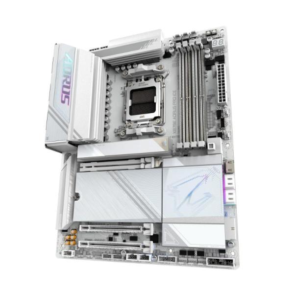 GIGABYTE MB Sc AM5 X870E AORUS PRO ICE,  AMD X870,  4xDDR5,  2xHDMI,  2xUSB4,  WiFi4