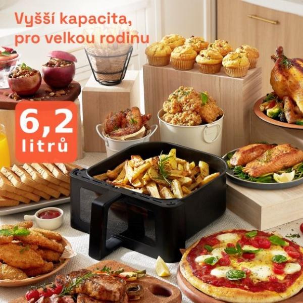 BAZAR - Cosori P653 PREMIUM II Plus Chef edition 6, 2l horkovzdušná fritéza - pošk. obal0