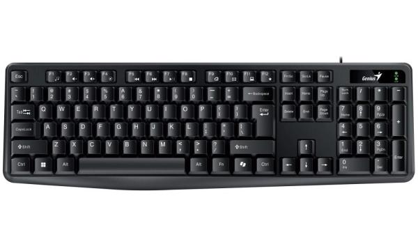 Genius KB-117/ Drôtová USB/ CZ- SK layout/ Čierna