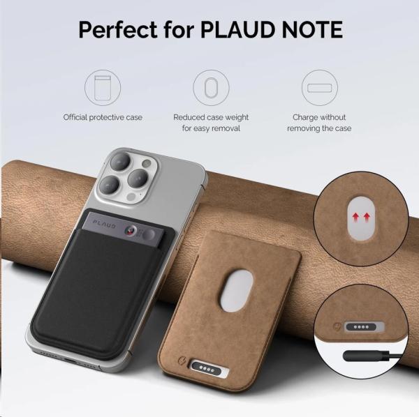 PLAUD Note Case Brown - Pouzdro na Note, hnědé1