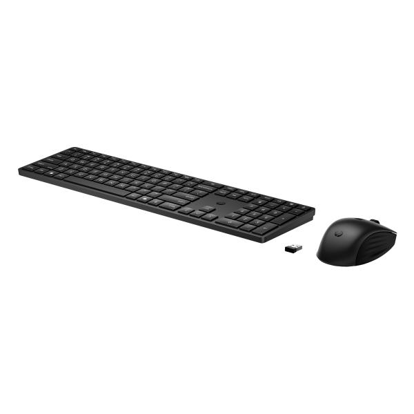 HP 650 Wireless Keyboard & Mouse Black- Anglická klávesnice a myš,  černá1