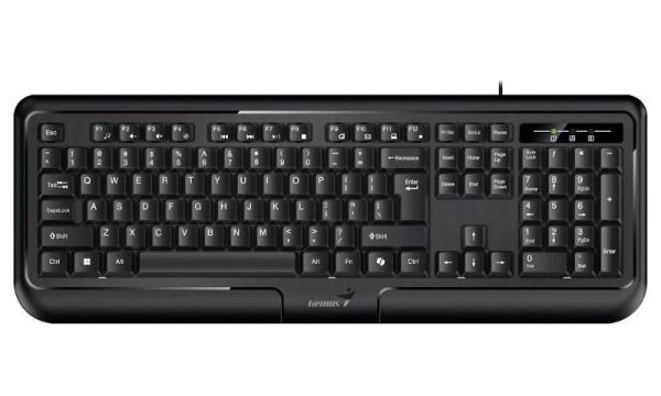 Genius KB-118 II/ Drôtová USB/ CZ- SK layout/ Čierna