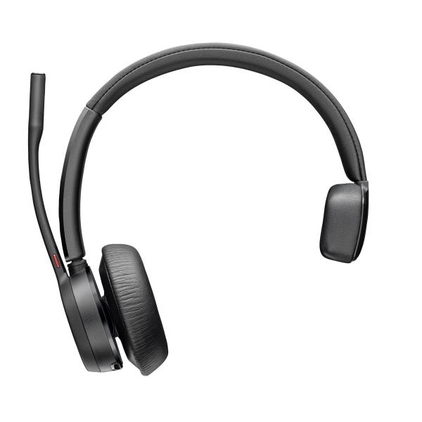 Poly Voyager 4310 bezdrátová náhlavní souprava,  BT700 USB-A/ C adaptér,  mono