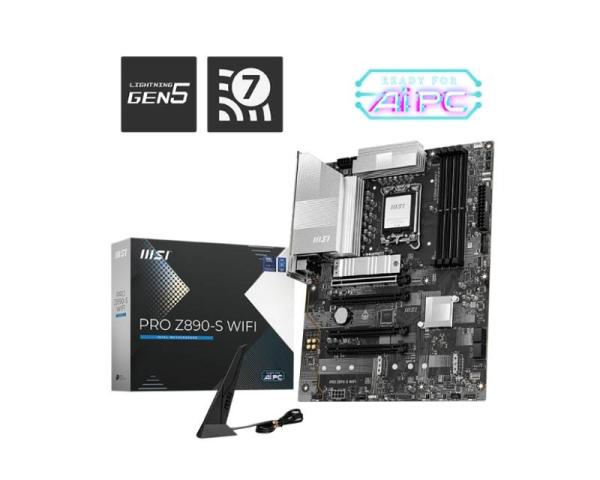 MSI PRO Z890-S WIFI/ LGA 1851/ ATX