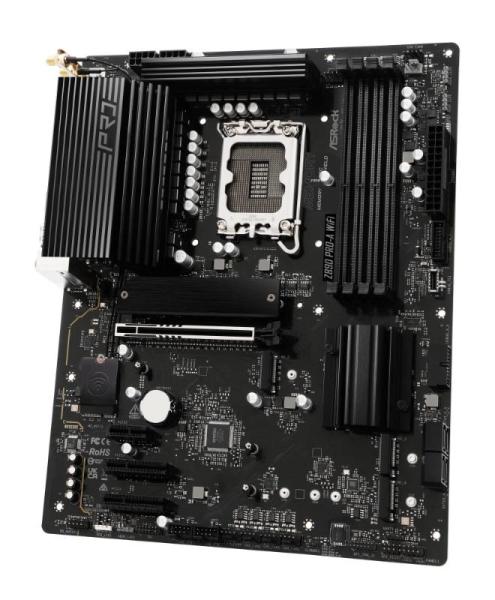 ASRock MB Sc LGA1851 Z890 PRO-A WIFI,  Intel Z890,  4xDDR5,  1xDP,  1xHDMI,  1xThunderbolt,  WI-FI2