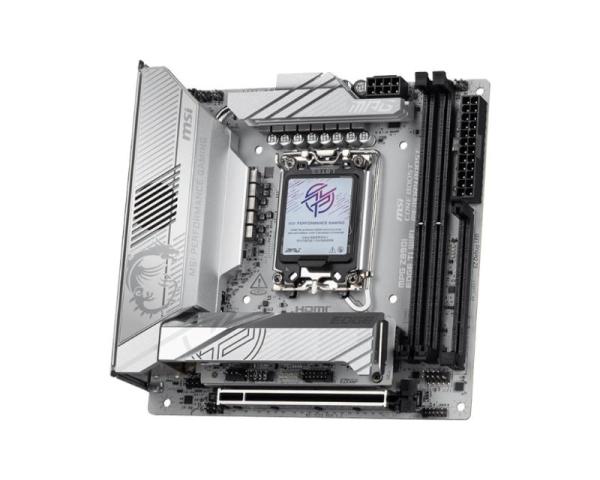 MSI MB Sc LGA1851 MPG Z890I EDGE TI WIFI,  Intel Z890,  4xDDR5,  1xHDMI,  2xUSB4,  WI-FI,  m-ITX2