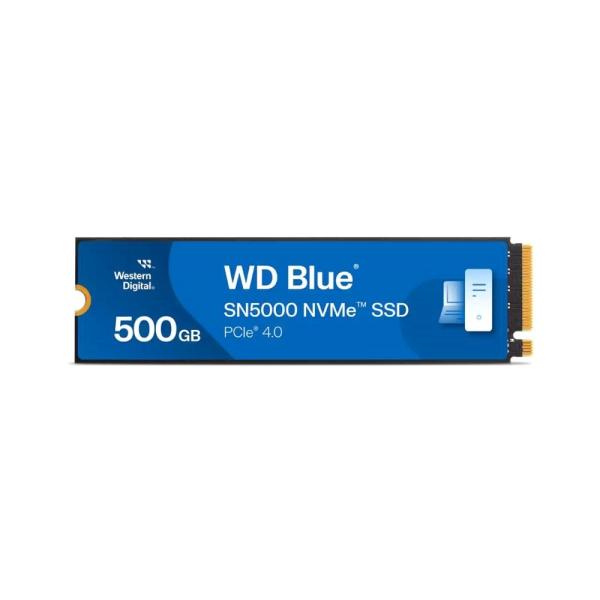 WD Blue SN5000 500GB SSD PCIe Gen4, M.2 2280, NVMe ( r5000MB/s, w4000MB/s )