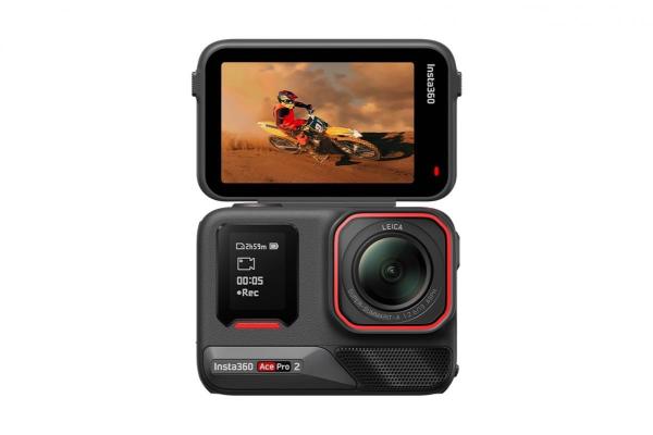 Insta360 Ace Pro 2 akční kamera,  snímač 1/ 1, 3",  optika Leica,  dotykový 2, 5" displej,  8K při 30 FPS,  6osá stabilizace0