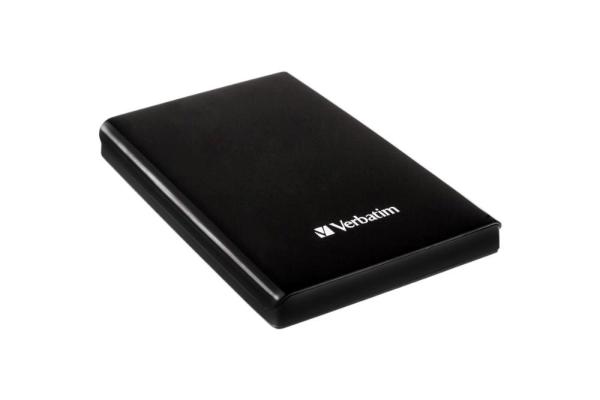 VERBATIM externí SSD 512GB Store "n" Go Slim Portable USB 3.0,  USB-A/ USB-C,  černá