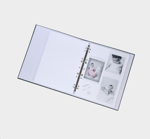 Focus Base Line Canvas Ringbinder Brown1