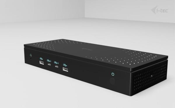 i-tec Universal 5x 4K Display Docking Station,  Power Delivery 100W