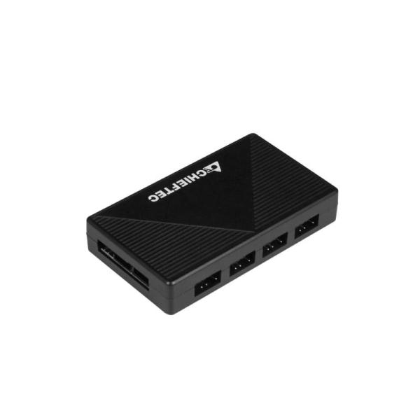 CHIEFTEC skříň APEX LUMO,  E-ATX,  1x USB-C 3.2,  2x USB 3.0,  4x 140mm ARGB Fan,  ARGB Hub,  černá9
