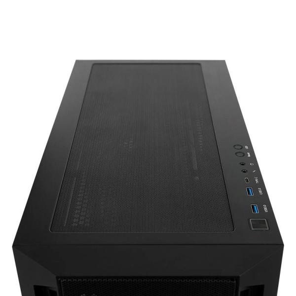CHIEFTEC skříň APEX LUMO,  E-ATX,  1x USB-C 3.2,  2x USB 3.0,  4x 140mm ARGB Fan,  ARGB Hub,  černá1