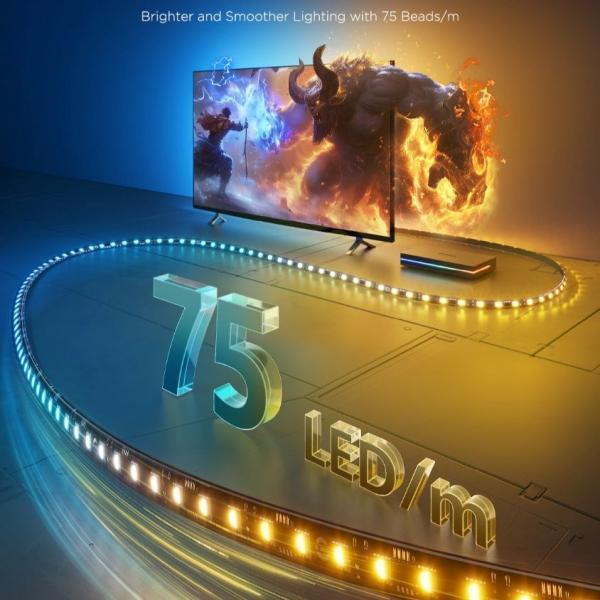 Govee AI Sync Box 2 Smart TV RGBICW podsvětlení 55-650