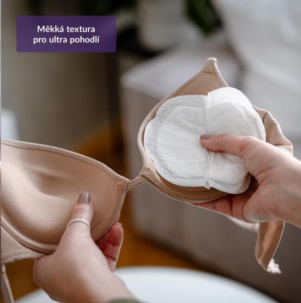BAZAR - TrueLife Nutrio Breast Pads Premium 100 pack - Poškozený obal (Komplet)0