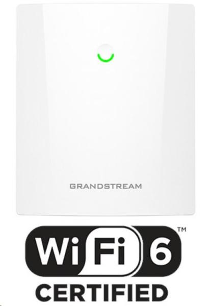 Grandstream GWN7660ELR vonkajší prístupový bod Wi-Fi 6, IP67, dosah 300 metrov, vstavaný controller