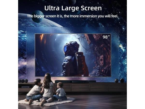 CHiQ U98F8TG TV 98", QLED, Smart Google, 144 Hz, Ultra HD, Dolby Audio, HDR 109