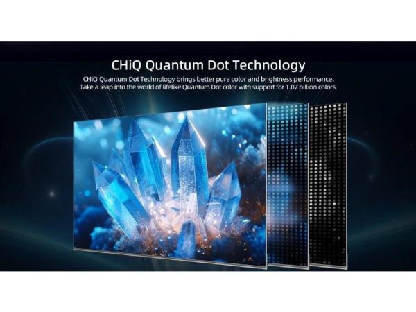 CHiQ U98F8TG TV 98", QLED, Smart Google, 144 Hz, Ultra HD, Dolby Audio, HDR 1012