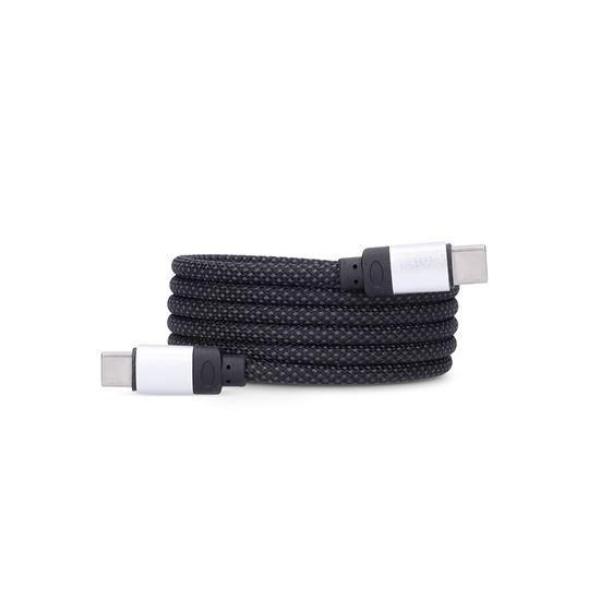 Solight magnetický USB-C 3.1 kabel, USB-C konektor - USB-C konektor, 1m2