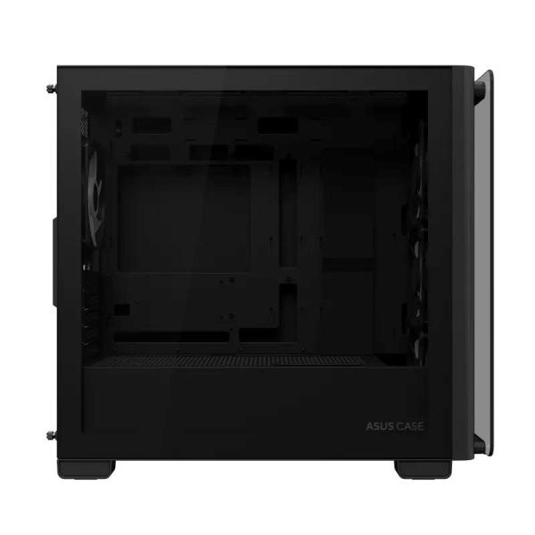 ASUS case A23 PLUS TG ARGB,  Mini Tower,  průhledná bočnice,  4x120mm ARGB Fan,  černá3