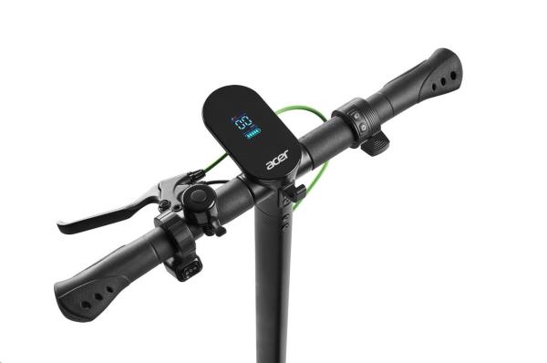 ACER elektrická koloběžka Series 3 Advance Black, 36V/350W hub motor, max rychlost 25 km/h, dojezd až 30 km, baterie Li8