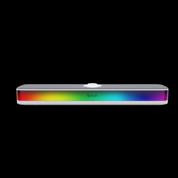A4tech Bloody Soundbar S10,  Bluetooth,  RGB,  bílá