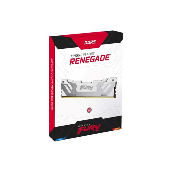 KINGSTON CUDIMM DDR5 24GB 8400MT/s CL40 FURY Renegade White XMP2