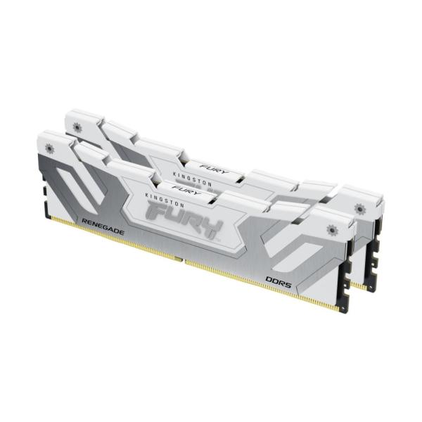 KINGSTON CUDIMM DDR5 48GB (Kit of 2) 8400MT/s CL40 FURY Renegade White XMP1