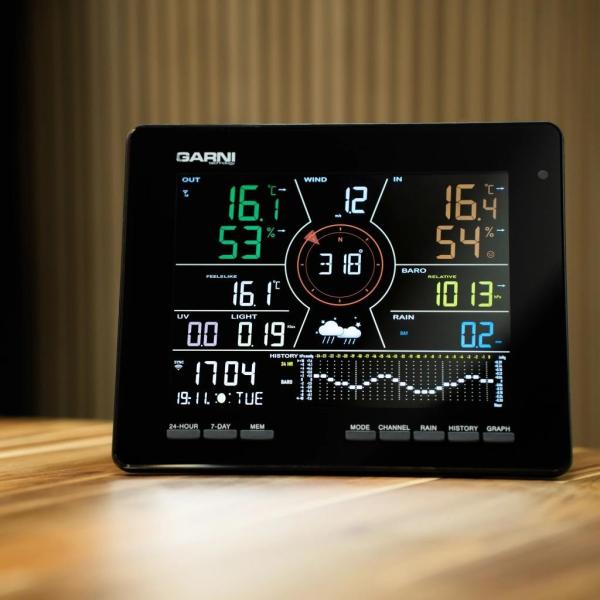 GARNI 2060 Arcus - Wi-Fi meterologická stanice s 24hod /  7denní předpovědí8