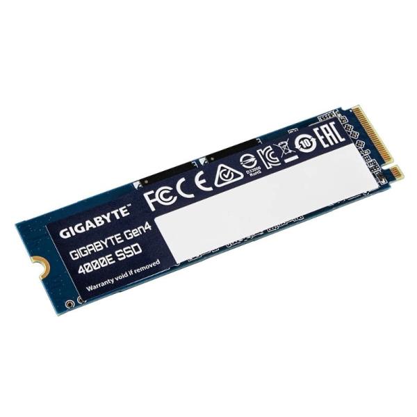 GIGABYTE SSD 500GB 4000E, PCIe Gen4x4, M.2 2280, (R:3600MB/ s, W:3000MB/ s)