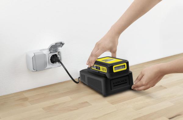 Kärcher Starter Kit Battery Power 18/ 25 vyměnitelná baterie a rychlonabíječka1