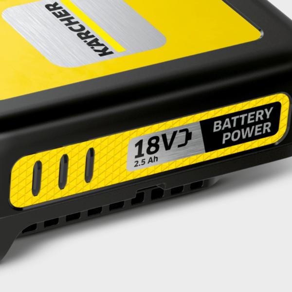 Kärcher Starter Kit Battery Power 18/ 25 vyměnitelná baterie a rychlonabíječka3