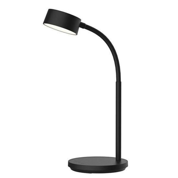 Solight LED stolní lampička,  4, 5W,  300lm,  3CCT,  černá,  podstavec