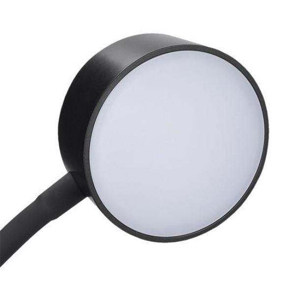 Solight LED stolní lampička,  4, 5W,  300lm,  3CCT,  černá,  podstavec2
