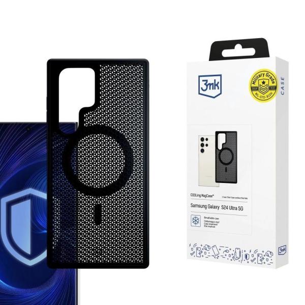 3mk ochranný kryt Cooling Magcase pro Samsung Galaxy S25 Ultra