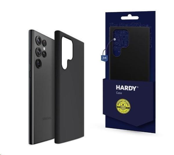3mk ochranný kryt HARDY Android Silicone MagCase Black pro Samsung Galaxy S25+
