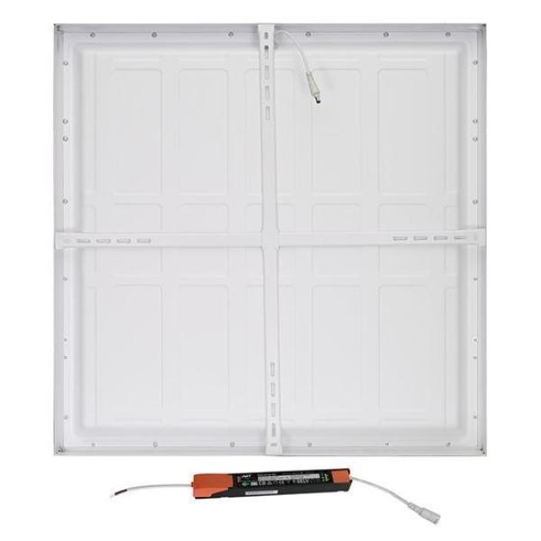 Solight LED stropní osvětlení přisazené, 40W, 4800lm, 4000K, UGR<19, 60x60cm, 3 roky záruka, bílá barva4