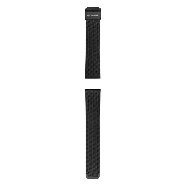 Garett univerzální řemínek 20 mm,  černý kovový,  typ Mesh