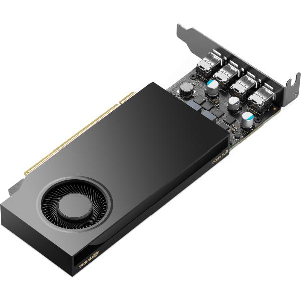 HP VGA NVIDIA RTX A1000 8GB GDDR6,  4x miniDisplayPort 1.4,  PCIe 16x4